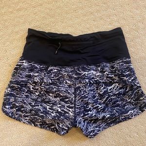 Size 4 Lululemon running shorts